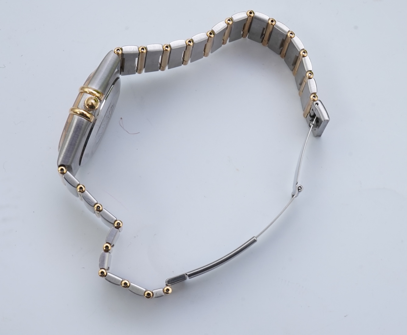 A gentleman's late 20th century steel and gold Omega Constellation Chronometer Automatic wrist watch